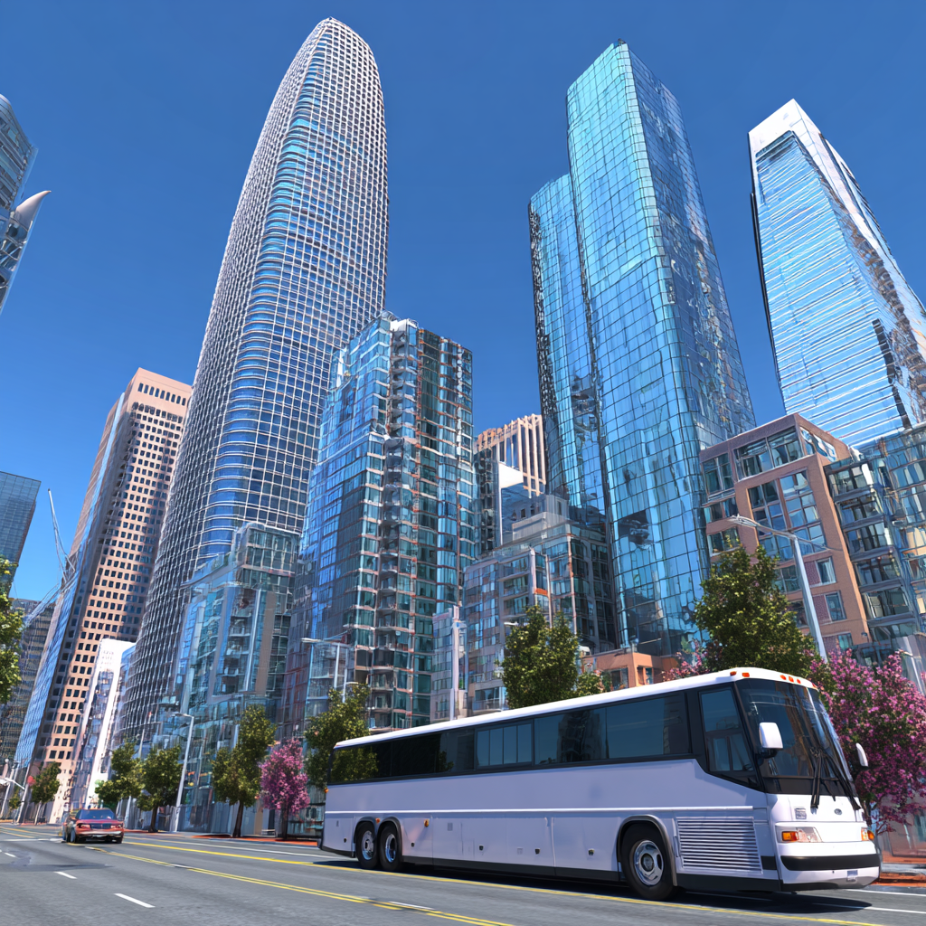 Corporate commuter shuttle service